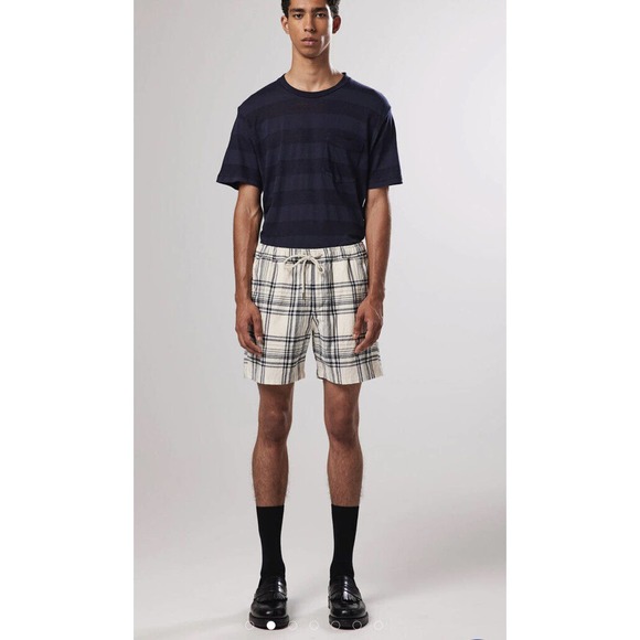 NN07 No Nationality 5246 Men’s Gregor Drawstring Mid Rise Shorts NWT~Size Large - Picture 3 of 16